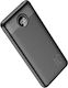 Charmast L10SB Power Bank 10000mAh 20W Power Delivery / Quick Charge 3.0 Μαύρο