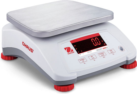 Cântar Valor 4000 Legalizat Impermeabil pentru Bucătărie Gastronomică Ip68 Led 3kg 1g Ohaus V41pwe3t