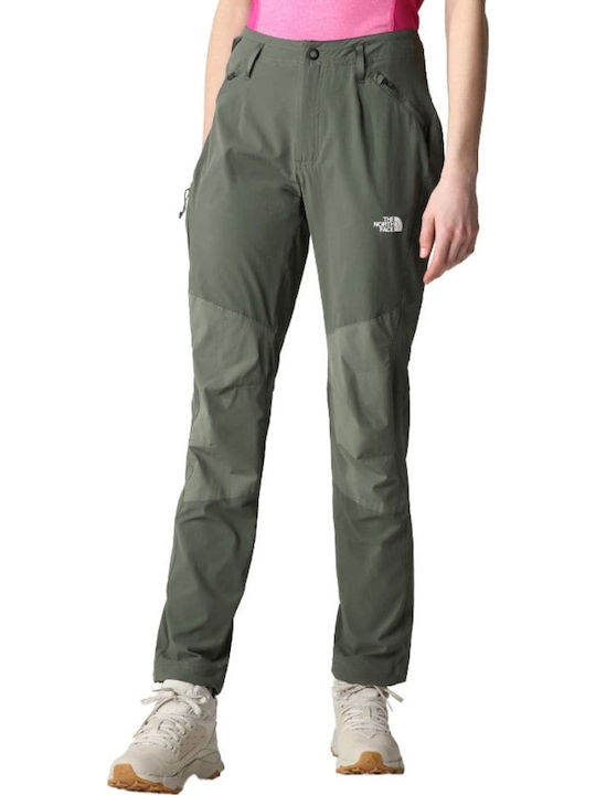 The North Face Γυναικείο Μακρύ Παντελόνι Πεζοπορίας Πράσινο The North Face Γυναικείο Μακρύ Παντελόνι Πεζοπορίας Πράσινο