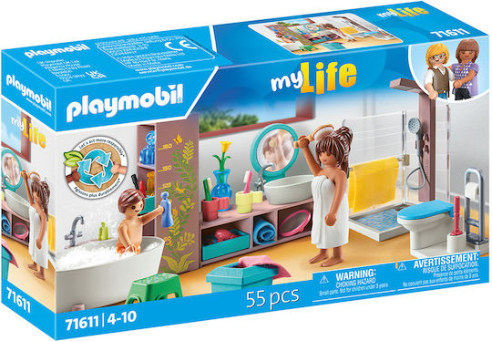 Playmobil Моят живот Модерна Къща Модерна Баня за 4-10 години