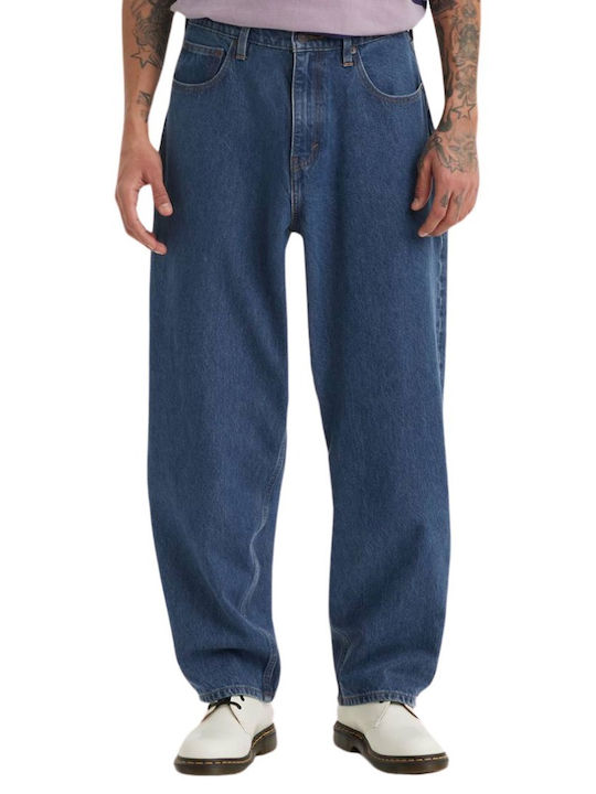 Levi's Skateboarding Super Pantaloni de Bărbați din Jean în Linie Baggy Blue