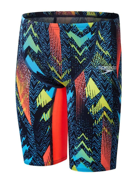 Speedo Fastskin Kids Swimwear Jammer Dark Teal, Picton Blue, Siren Red
