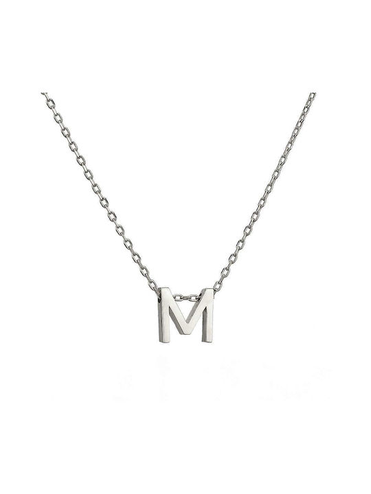 Goldsmith Necklace Monogram from Silver