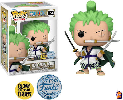 Funko Pop! Animation: Ein Stück - Roronoa Zoro 923 Leuchtet im Dunkeln Sonderausgabe