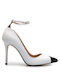 Labrini White Heels