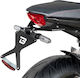 Barracuda Foldable Motorcycle License Plate Holder