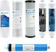 Filtrato Water Filter Replacement Reverse Osmosis (RO) made of Activated Carbon RO6-PLUS 6pcs