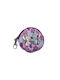 Angel Kids Wallet with Coins Purple