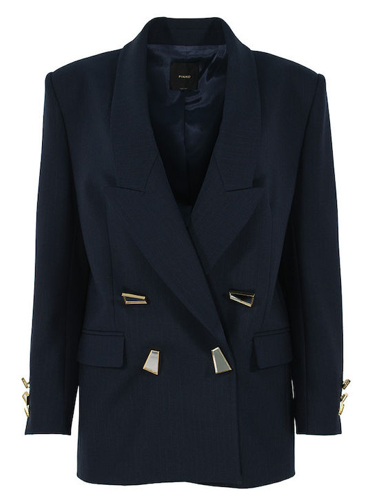 Pinko Blazer pentru femei Sacou blue