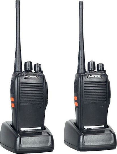 Walkie Talkie 5W Black 2pcs