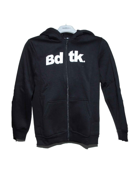 BodyTalk Kids Sweatshirt Cardigan with Hood Black