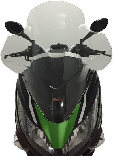 GP Kompozit Motorcycle Windshield & Windscreen Transparent Visor for Kawasaki J300 11020411