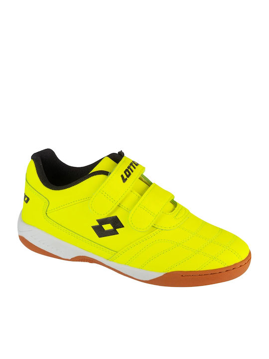 Pacer K Kids Sneakers with Hoop & Loop Closure Yellow