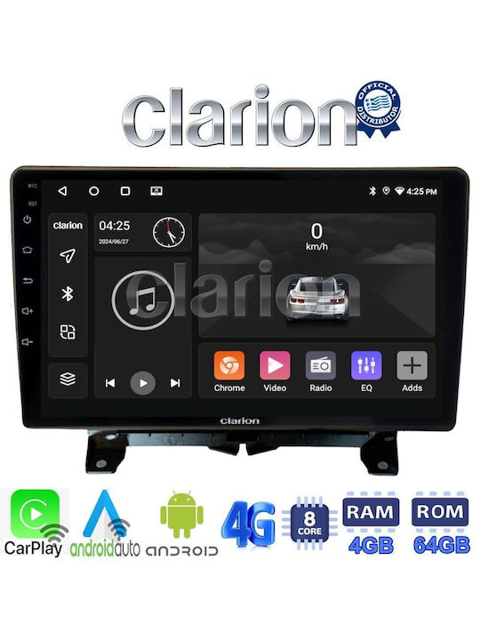 Clarion Ηχοσύστημα Αυτοκινήτου για Land Rover Range Rover Sport 2005 > 2014 (Bluetooth/USB/WiFi/GPS/Apple-Carplay/Android-Auto) με Οθόνη Αφής 9"