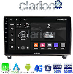 Clarion Sistem Audio Auto pentru Peugeot 407 2004 > 2011 (Bluetooth/USB/WiFi/GPS/Android-Auto)