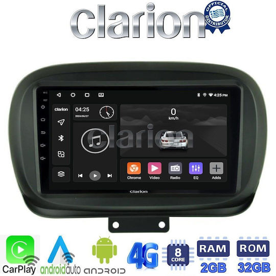 Clarion Автомобилна Аудио Система (Блутут/USB/WiFi/GPS/Apple-Carplay/Android-Auto) с Тъчскрийн 9"