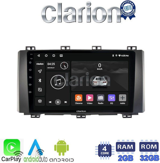 Clarion Ηχοσύστημα Αυτοκινήτου για Seat Ateca 2016 (Bluetooth/USB/WiFi/GPS/Apple-Carplay/Android-Auto)