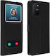 Husă Samsung Galaxy S10 Lite Dual Window Video Stand Negru