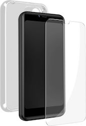Case Logicom Five Silicone & Tempered Glass Screen Protector 9h Bigben Case Logicom Five Silicone & Tempered Glass Screen Protector 9h Bigben