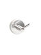Karag Double Wall-Mounted Bathroom Hook White