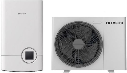 Hitachi Αντλία Θερμότητας 8kW Μονοφασική 60°C Split