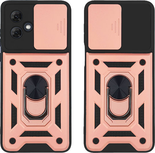 Sonique Campro Back Cover Silicone / Plastic Rose Gold (Moto G84)