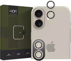 Hofi Camring Pro+ Protecție Cameră Tempered Glass Transparent pentru Apple iPhone 16, iPhone 16 Plus