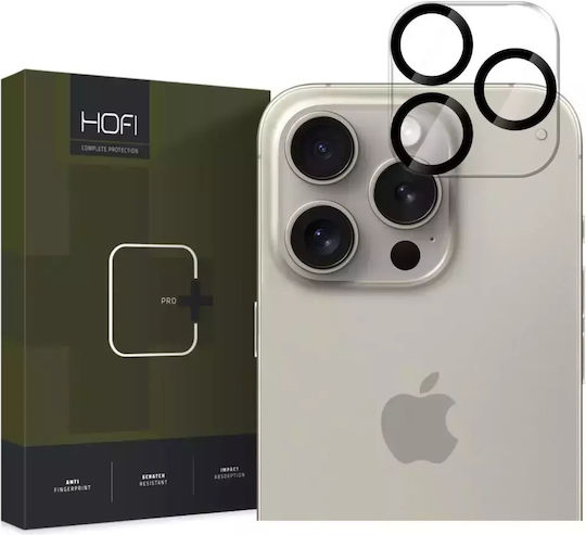 Hofi Cam Pro+ Camera Protection Tempered Glass Transparent for the iPhone 16 Pro, iPhone 16 Pro Max