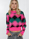 Bluze Damă Crop Fuchsia