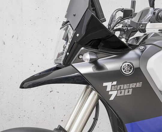 C-Racer Φτερό Μπροστινού Τροχού Μοτοσυκλέτας για Yamaha Tenere 700 Μαύρο