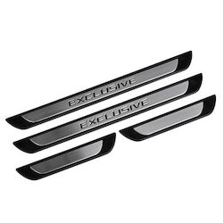 Carner Car Interior Decorative Door Sills Universal 4pcs