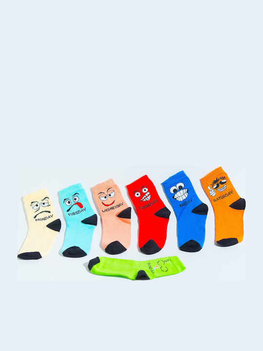 Kids' Socks Multicolored 7 Pairs
