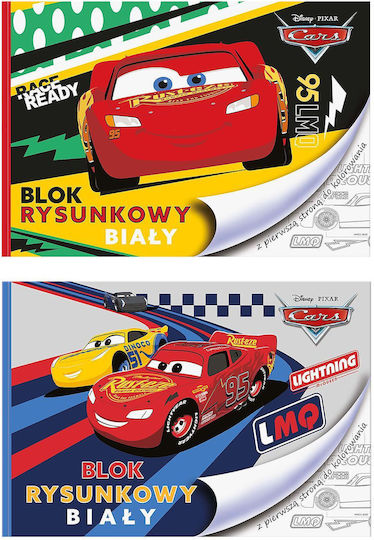 Disney Μπλοκ Ζωγραφικής Cars A4 21x29.7cm