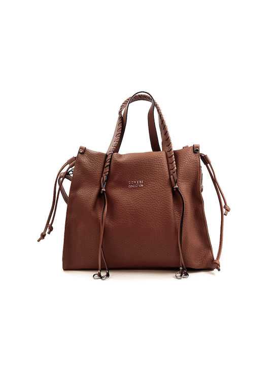 Enrico Coveri Women's Bag Shopper Shoulder Brown