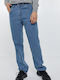 Men's Jeans Pants with Loose Fit Blue