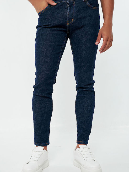 Men's Jeans Pants with Slim Fit Blue