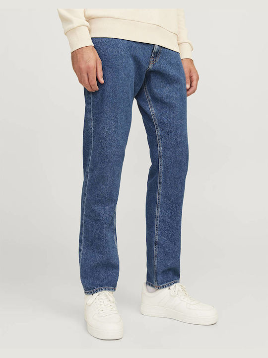 Jack & Jones Ανδρικό Παντελόνι Τζιν Blue Denim