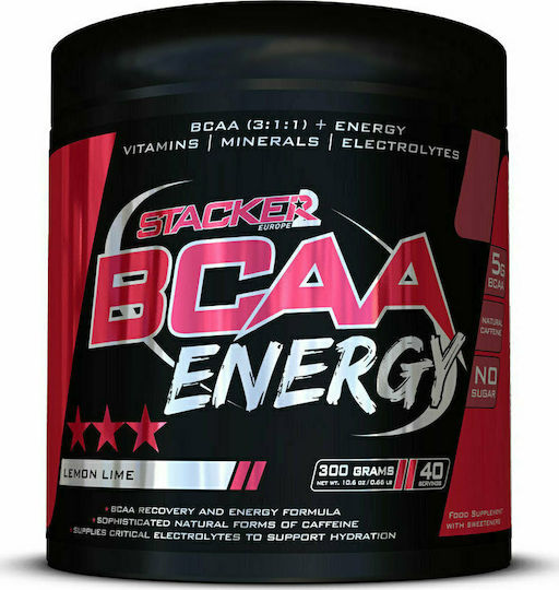 Stacker 2 Bcaa Energy 300гр 40 Дози Lemon Lime