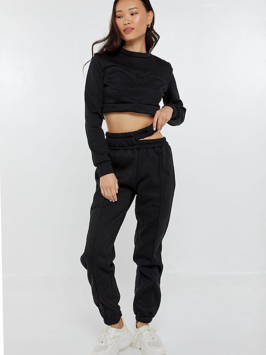 Sweatpants Set BLACK