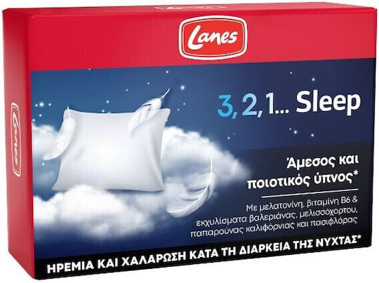Lanes 3 2 1 Sleep 1mg Специална Добавка За Сън 30 Капсули