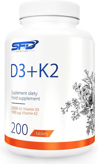 Sfd D3 + K2 Vitamin D3 + K2 90 Tabs