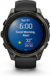 Garmin Fenix 8 Титан 47мм Водоустойчив Смартчас...