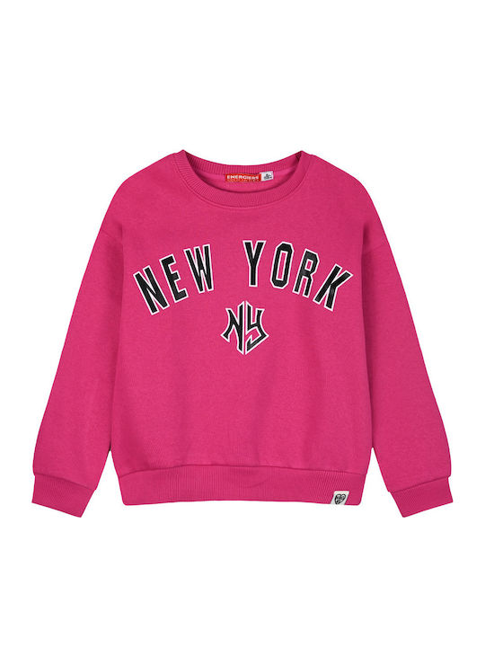 Energiers Kinder-Sweatshirt Magenta