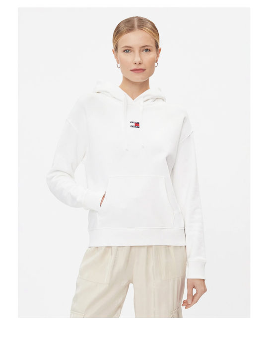 Tommy Hilfiger Women's Hooded Sweatshirt White