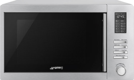 Smeg Mikrowellenherd mit Grill 34Es Gray
