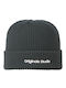 Beanie Ανδρικός Σκούφος Πλεκτός σε Γκρι χρώμα
