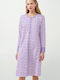 Vamp Winter Women's Nightdress Lila