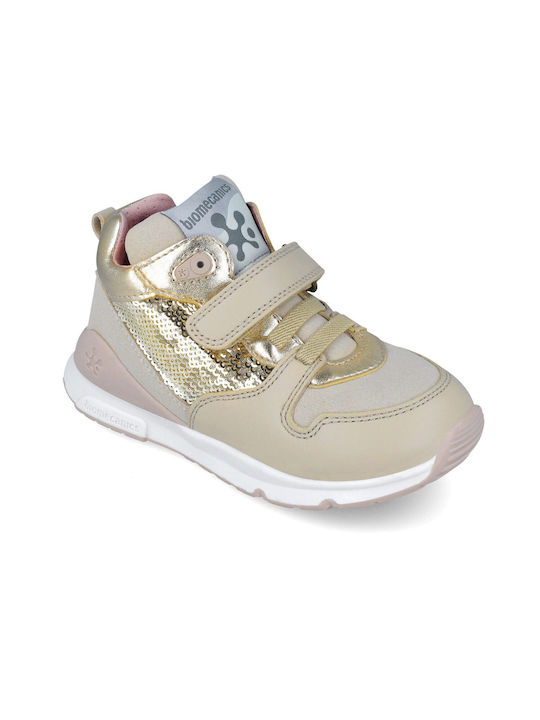 Biomecanics Kinder-Sneaker Beige