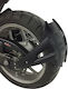 GP Kompozit Πίσω Φτερό Πίσω Τροχού Μοτοσυκλέτας για Honda NC700X Μαύρο