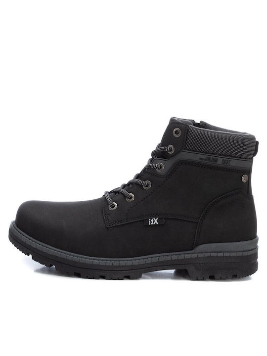 Xti Men's Leather Boots Black